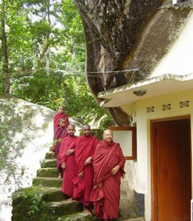 Rockhill Nuns on Stairs